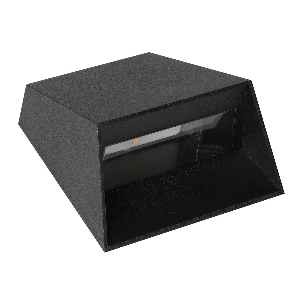 ULU-P34A-5W/4000K IP65 BLACK Светильник светодиодный уличный. Архитектурный накладной. Белый свет (4000K). Корпус черный. TM Uniel