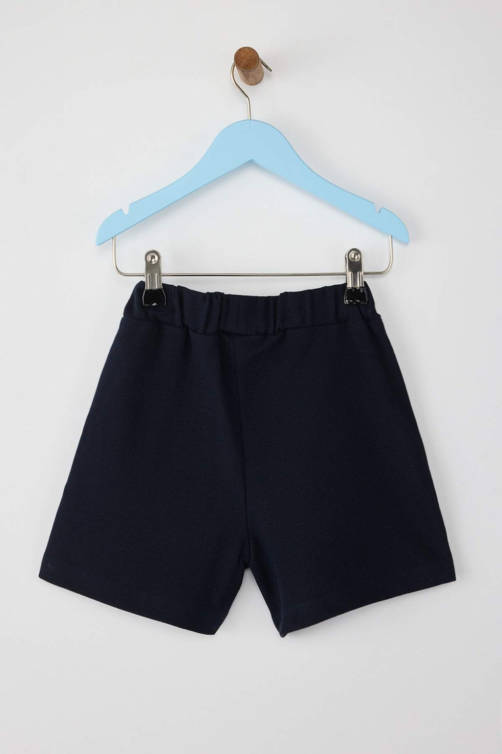 Lacivert Erkek Cocuk Duz Orme Sort & Bermuda TKDSS25SR00031 - Trendyolmilla фото 2