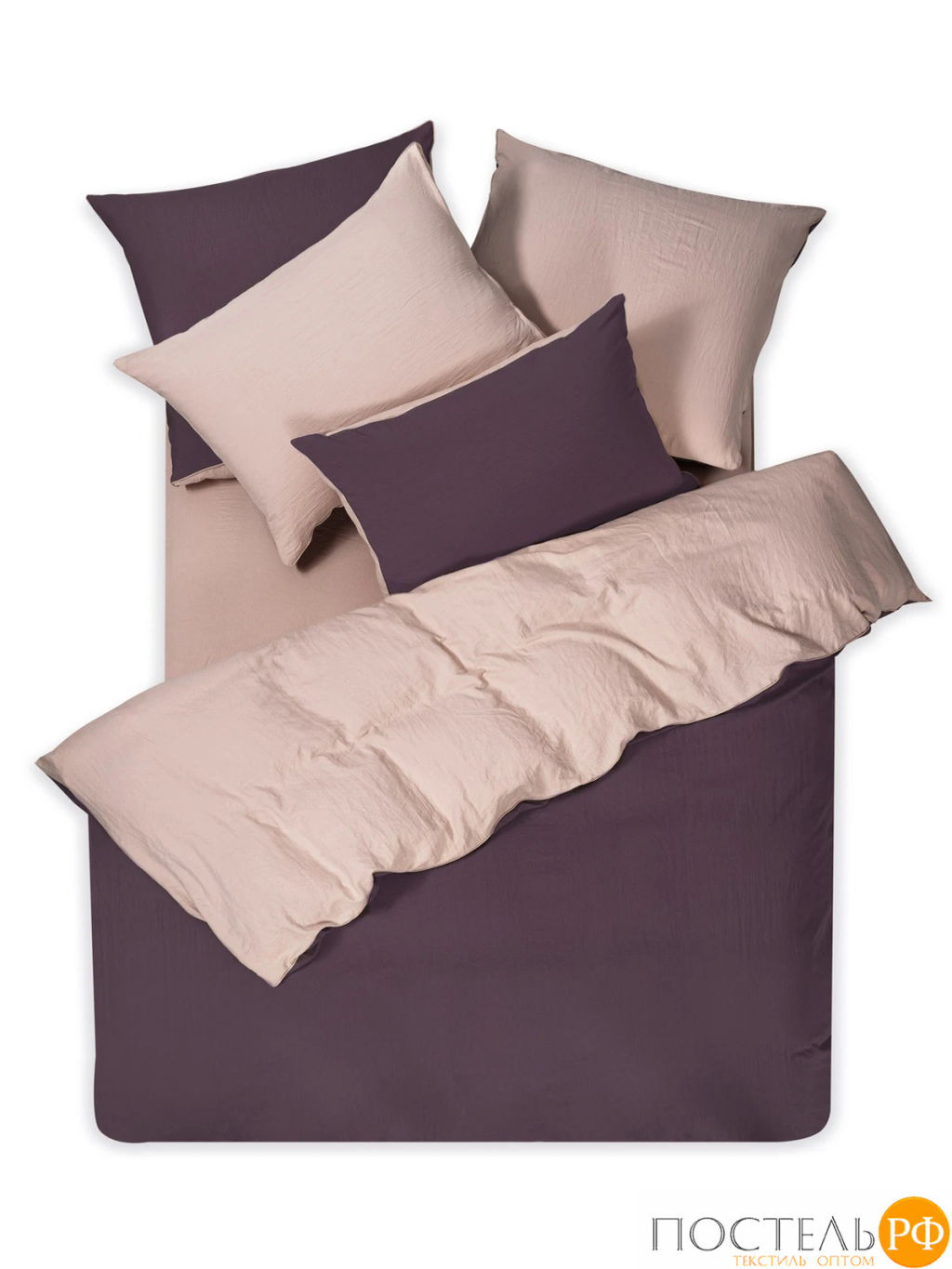 КПБ SleepiX ЮКО фиолет/роз - Sleep ix фото 6