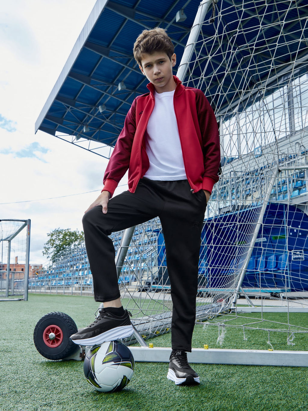 Детский спортивный костюм FN Dynamic Kid (Red/Black)