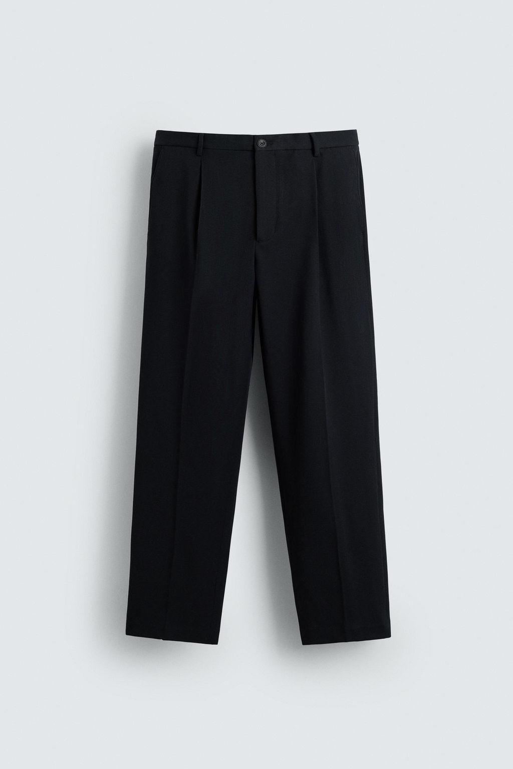 PLEATED REGULAR FIT TROUSERS - Zara фото 6
