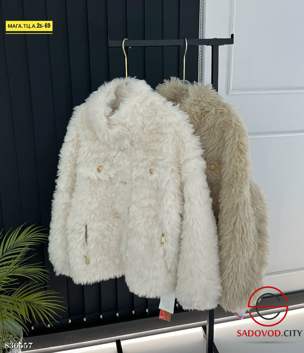 Шуба женская из искусственного меха - Bruno фото 3