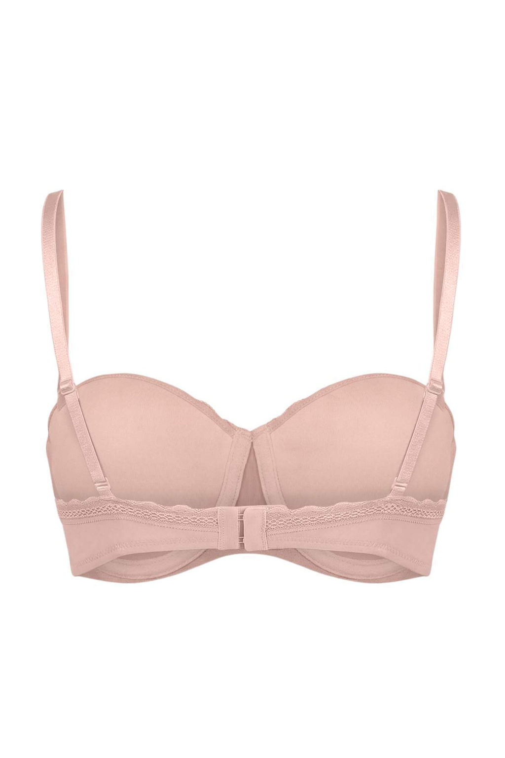 Pudra Tekli Micro Dantel Detayl? Ekstra Push Up Straplez Sutyen THMSS26SU00004