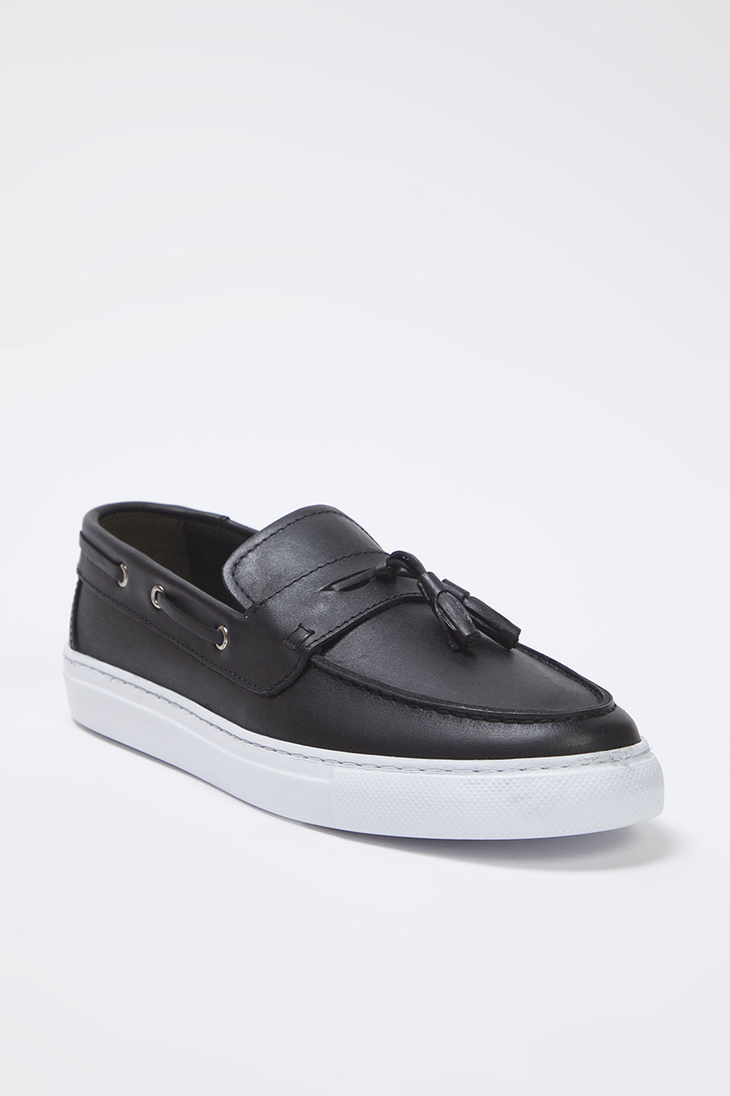 Trendyolmilla Shoes Siyah Hakiki Deri Puskul Detayl? Erkek Loafer Ayakkab? TAKSS25LA00020  фото 3