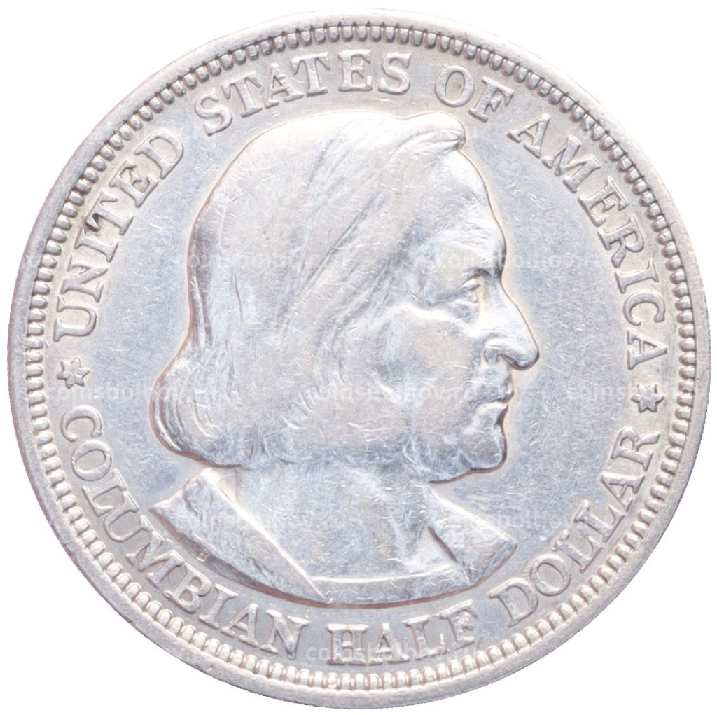 1/2 доллара (50 центов) 1893 года США Колумбийская выставка в Чикаго