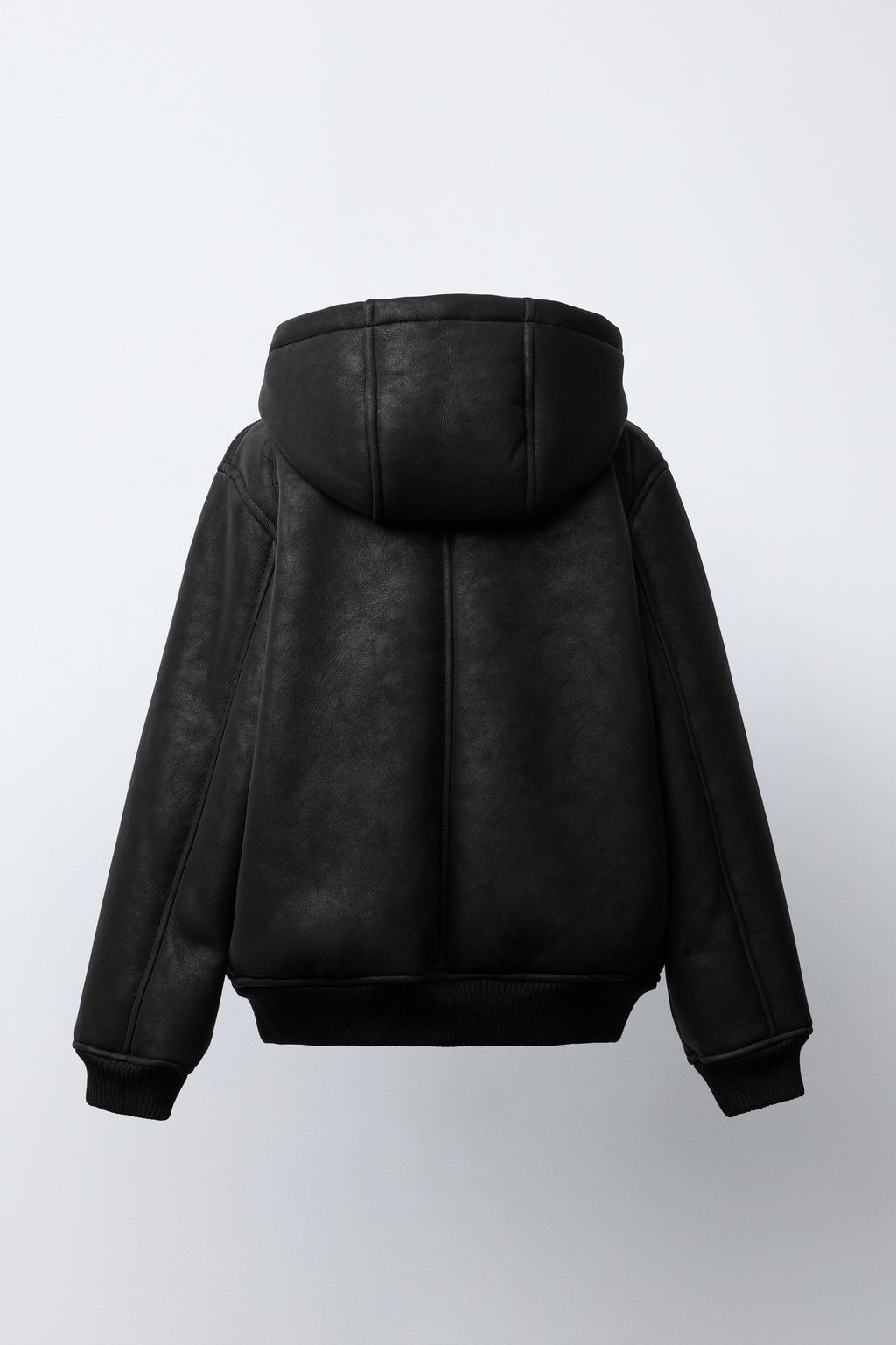 DOUBLE-FACED HOODED JACKET - Zara фото 4