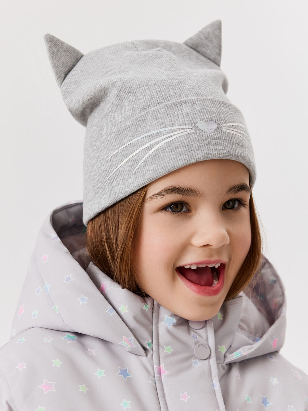 ACOOLA / Шапка детская Francis серый меланж