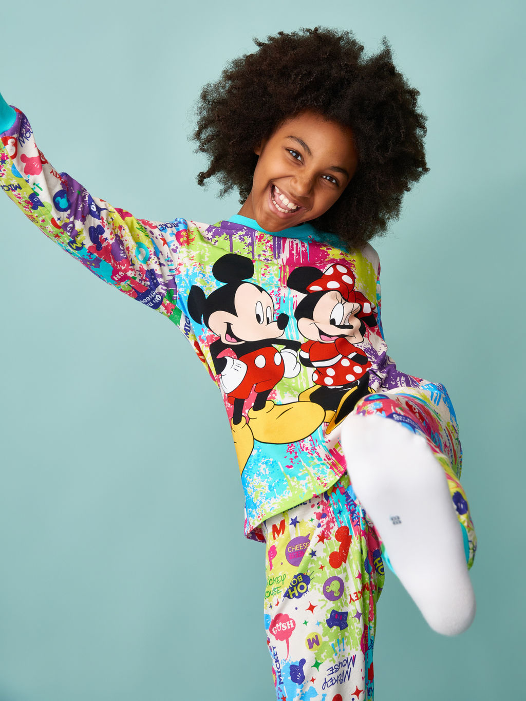 Пижама "Микки",розовый