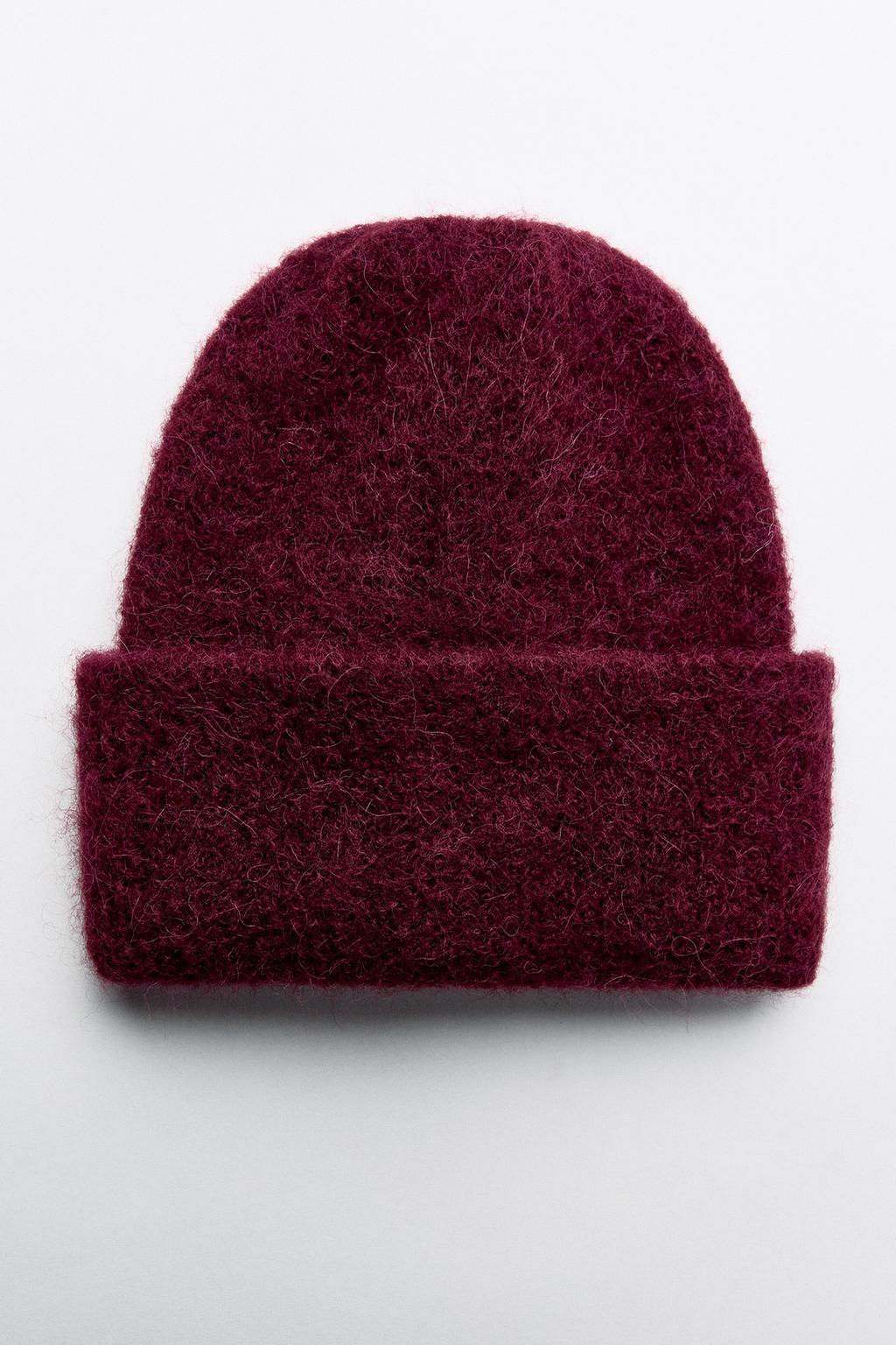TURN-UP KNIT BEANIE - Zara фото 5