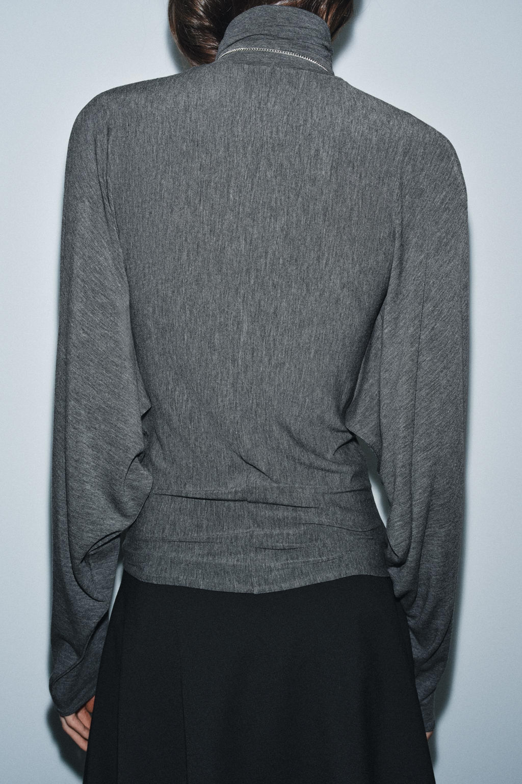 HIGH NECK T-SHIRT - Zara фото 2