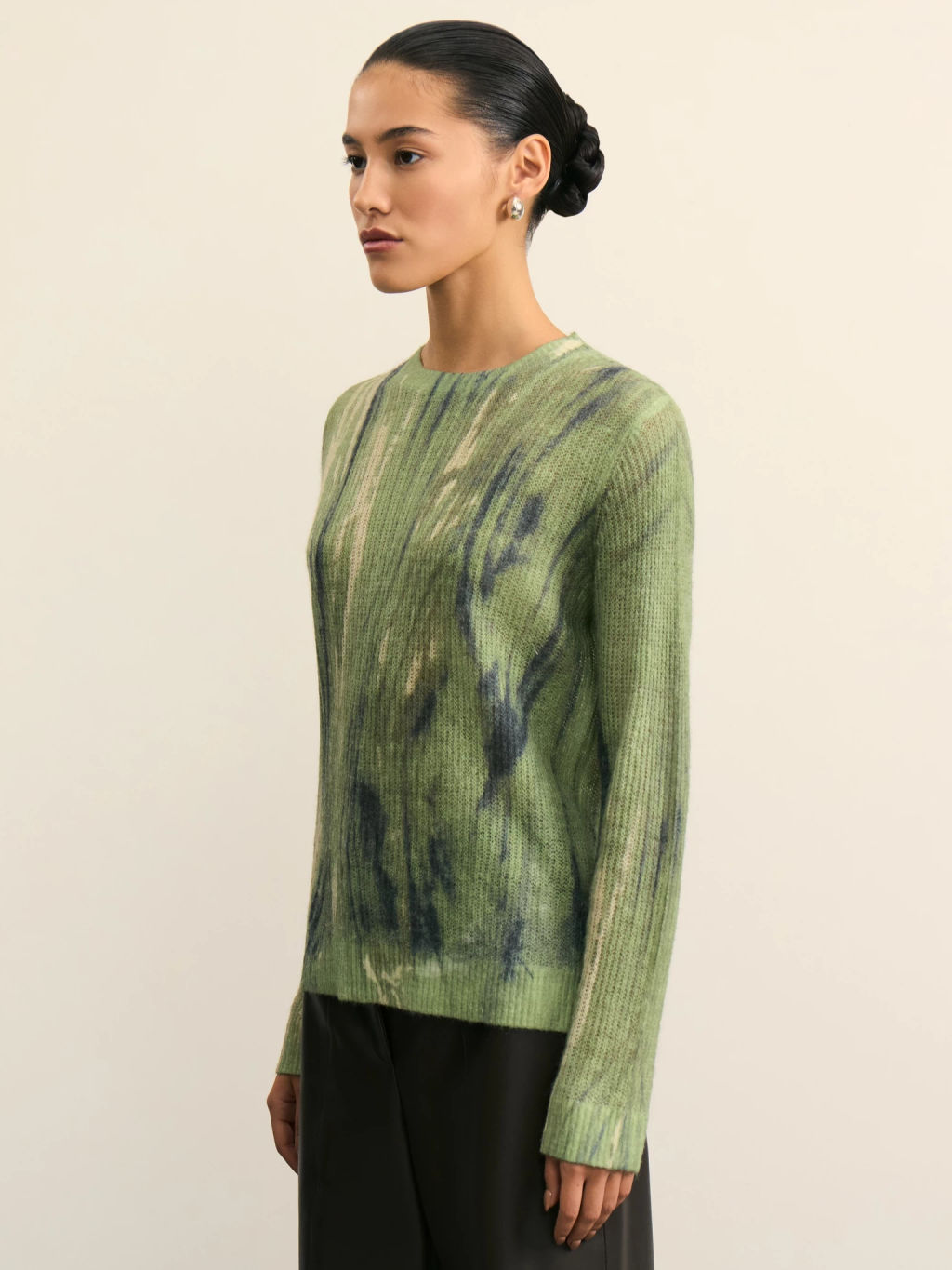 Джемпер с абстрактным принтом / Zarina  фото 4