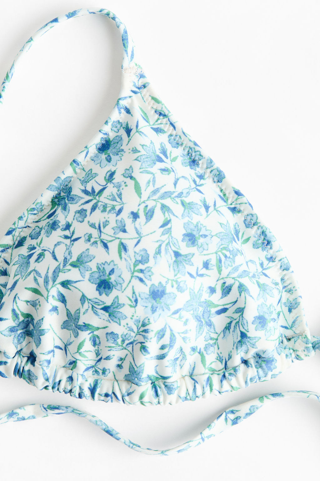 Top de bikini triangular con relleno - H&m фото 13