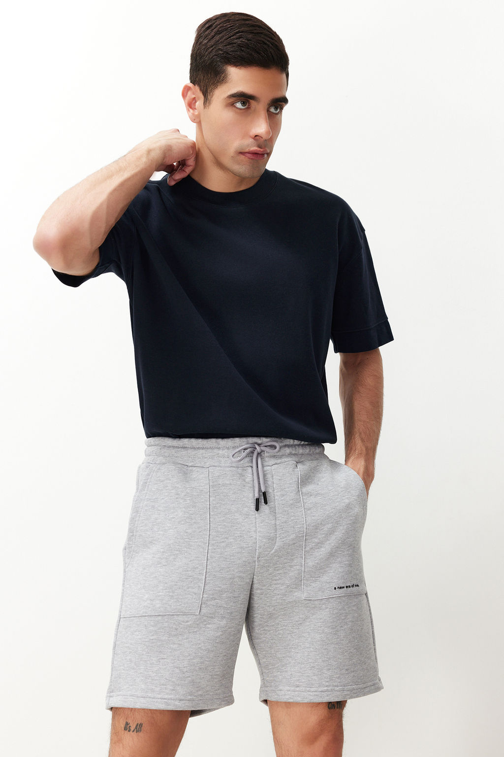 TRENDYOL MAN Regular/Normal Kesim Yaz? Bask?l? Sort&Bermuda TMNSS24SR00056 - Trendyolmilla фото 14