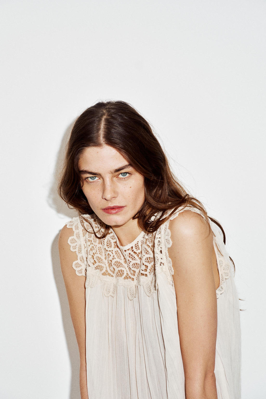 TOP COMBINADO CROCHET / Crudo - Zara фото 5