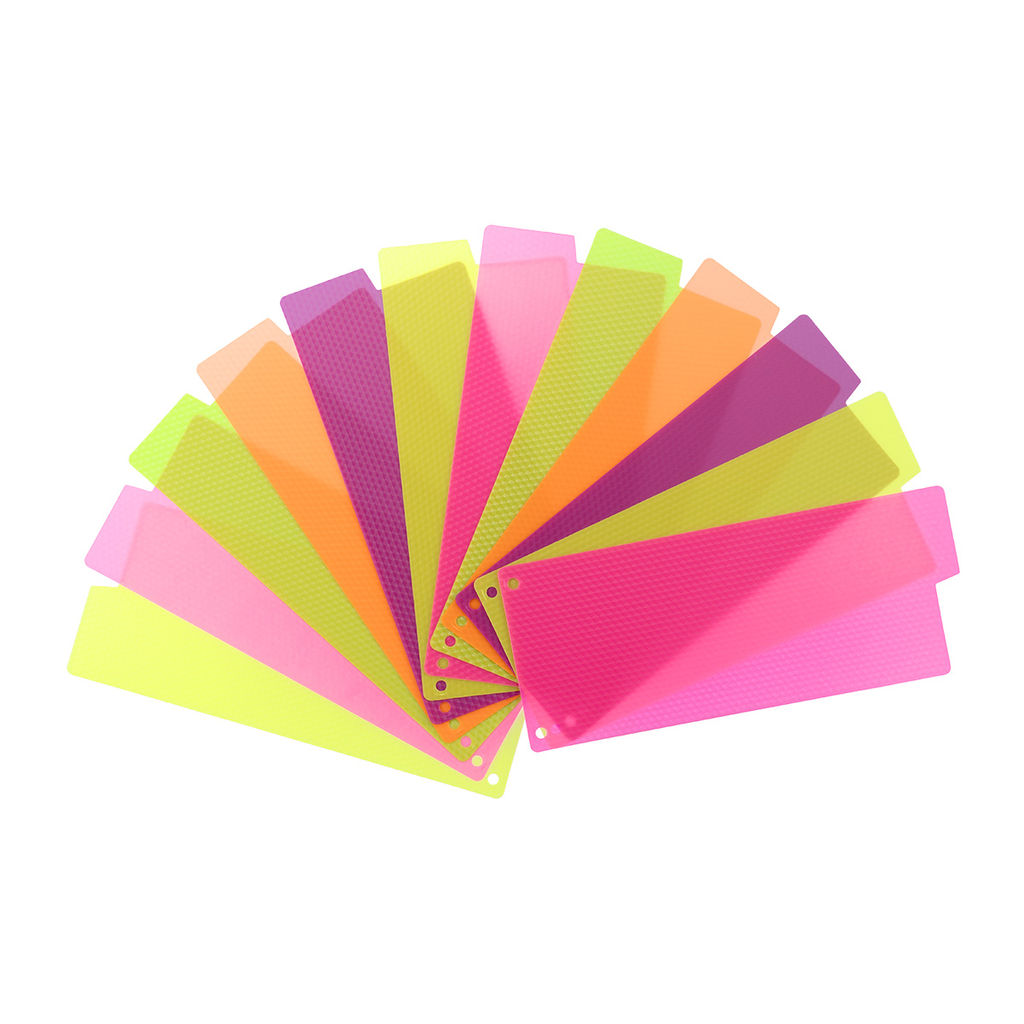 Expert Complete PRISMA NEON Разделитель листов пластиковый (полоса) 12 шт. EC200010205 эффект 3D ассорти
