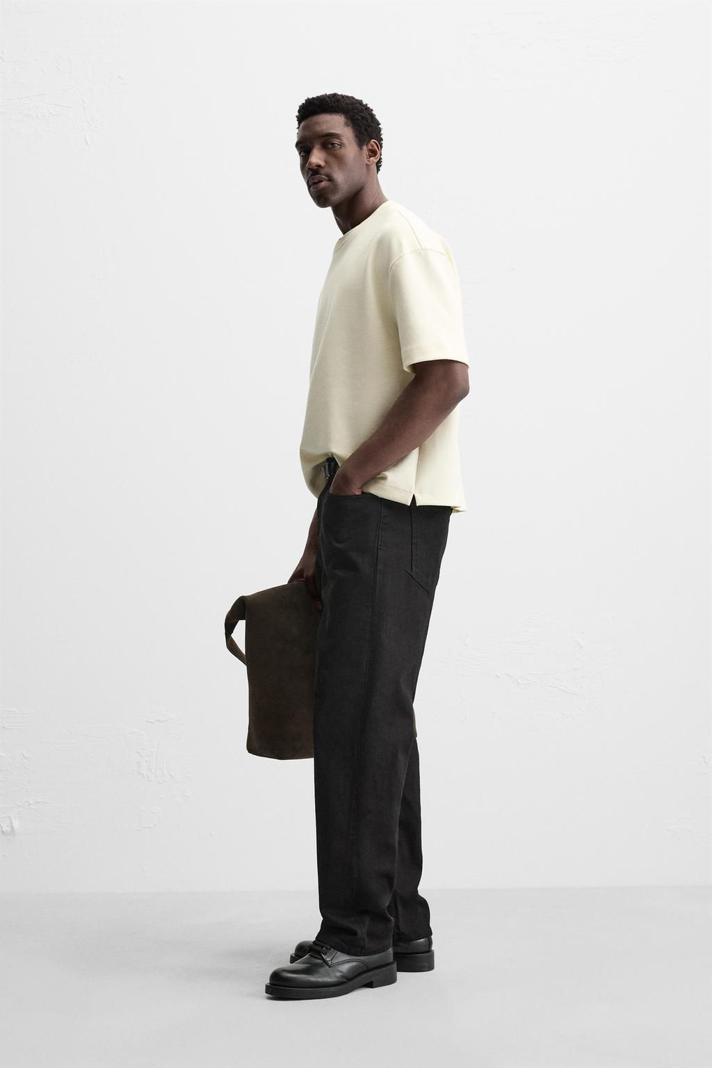 EMBOSSED PRINT T-SHIRT - Zara фото 4