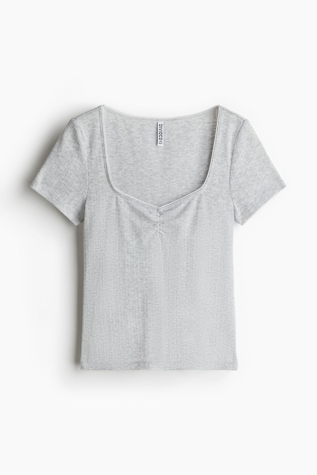 Camiseta con ribetes de picot - H&m фото 2