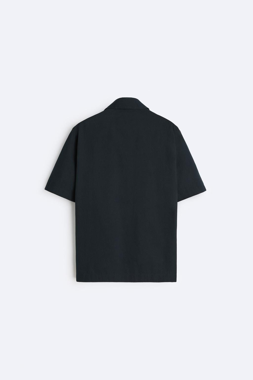 SOLUK EFEKTLI POPLIN GOMLEK - Zara фото 7