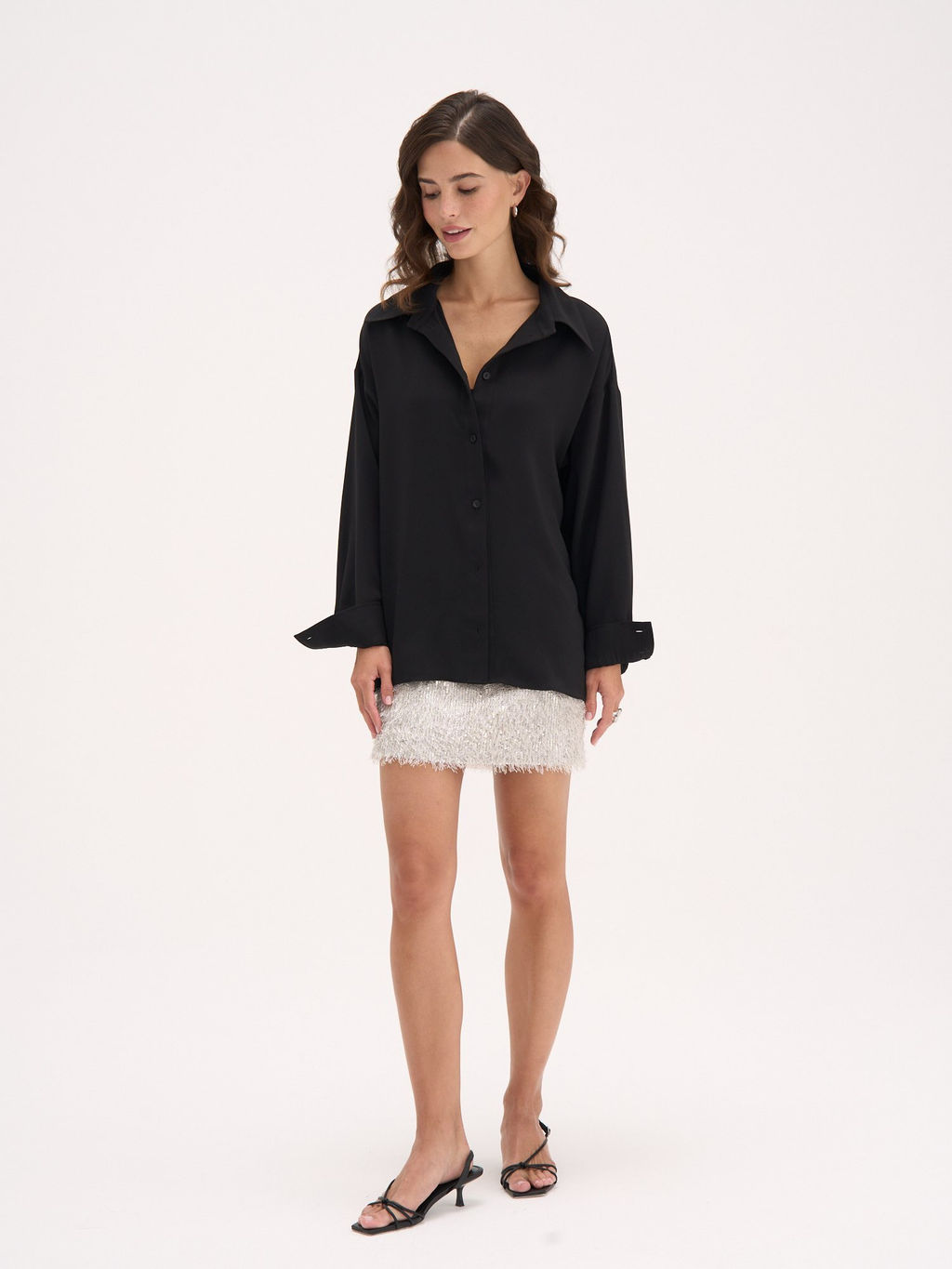 Рубашка "Черный оникс" женская