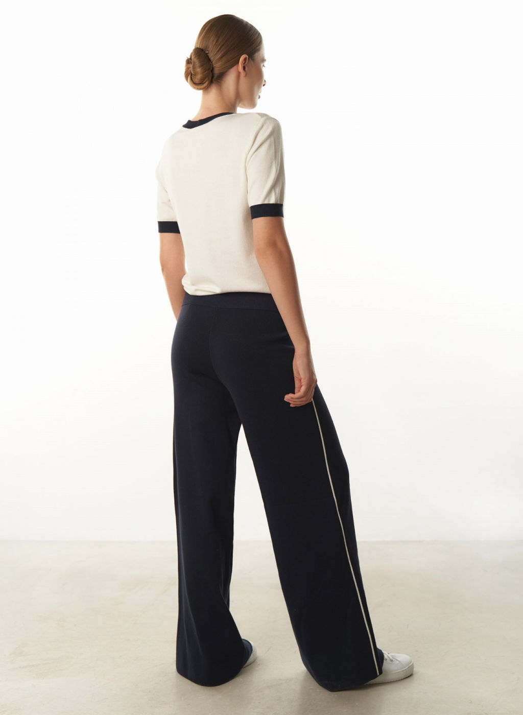 Conso/KJS 230737 - milk/dark blue Футболка Женская фото 4