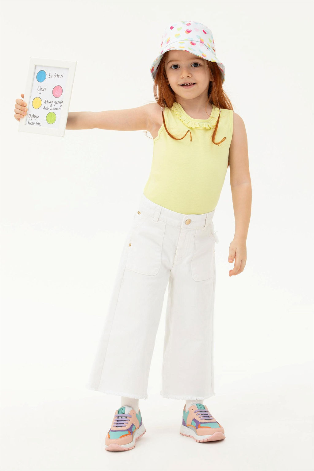 U. S. Polo Assn Светло-желтая футболка для девочки - U.s. polo assn фото 5