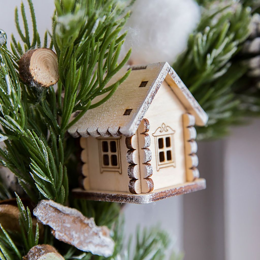 Заготовка для декорирования Mr. Carving ВД-317 Избушка 1 фанера 5 х 4.3 х 4.3 см фото 3