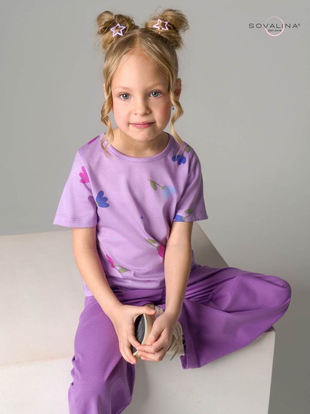 Костюм Лето сиреневый колокольчик-сирень - Sovalina фото 8