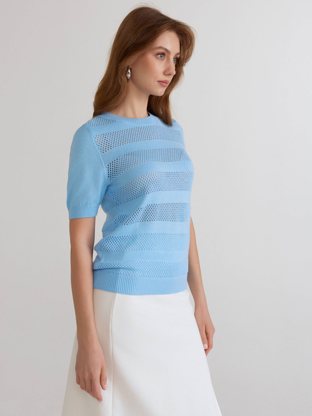 CONTE LDK2459 Джемпер женский blue - Conte elegant фото 5