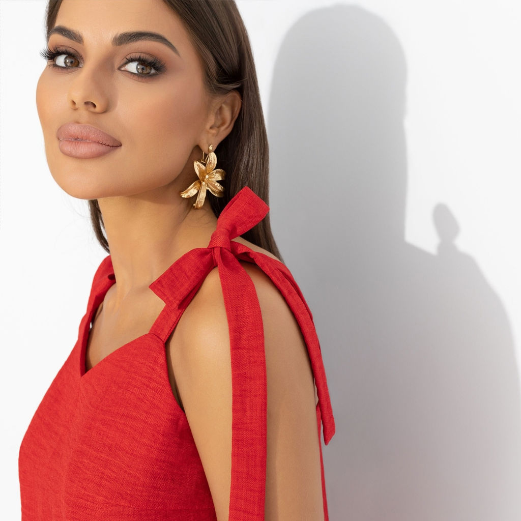 Комбинезон на завязках, А так интересней (алый взлет) - Charutti фото 3