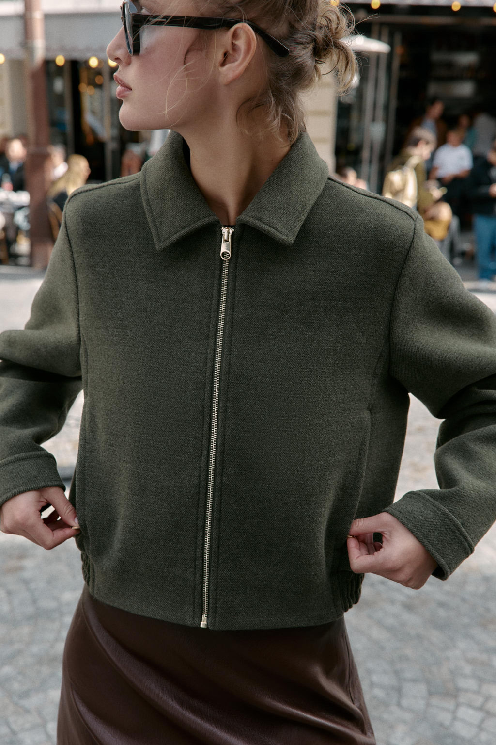 SOFT BOMBER JACKET - Zara фото 4