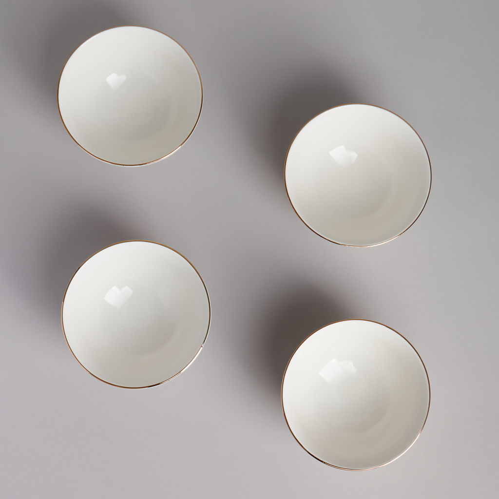 НАБОР САЛАТНИКОВ BRONCO GOLD 4 ШТ. 11,5*6,5 СМ 300 МЛ  фото 8