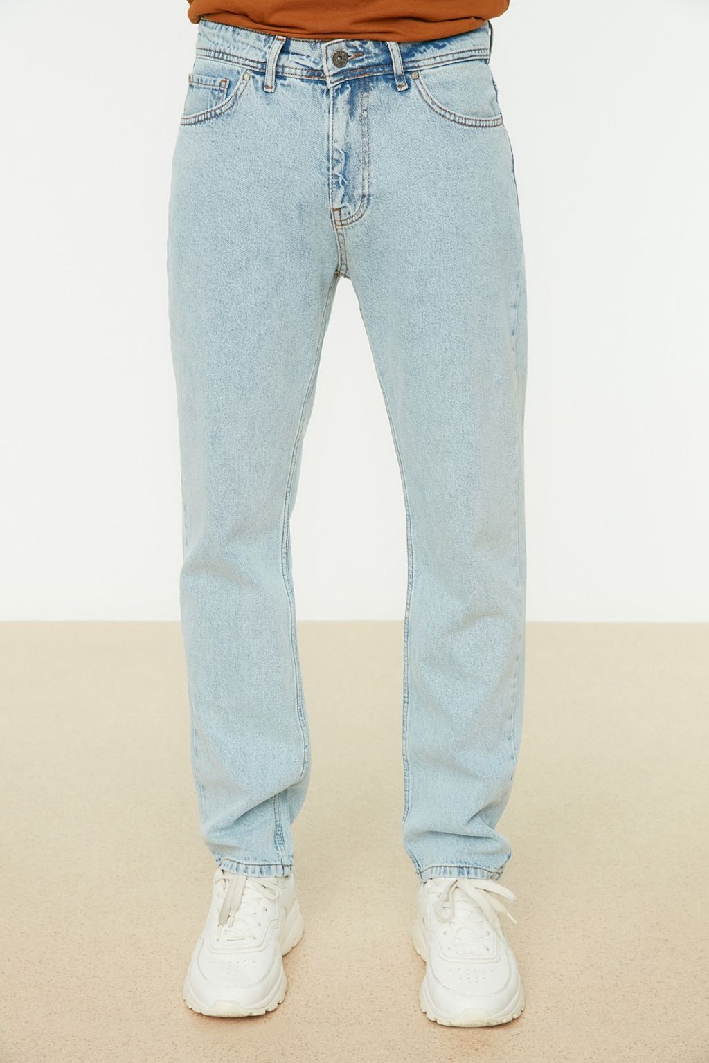 TRENDYOL MAN Mavi Regular Fit Jeans Kot Pantolon TMNSS22JE0231 - Trendyolmilla фото 10