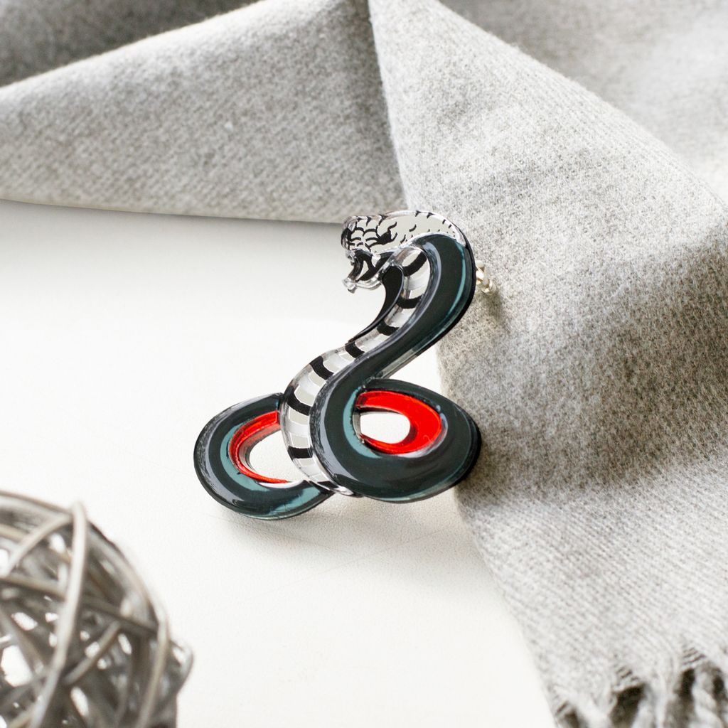 Брошь Кобра - Orgalica фото 4