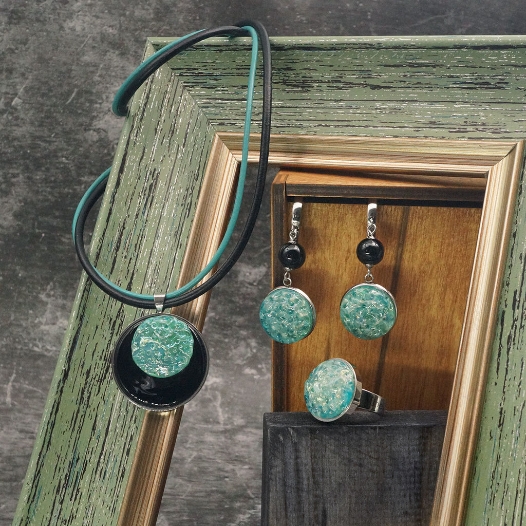 Серьги из муранского стекла - Vloes фото 6