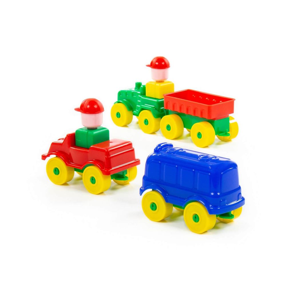 Конструктор Юный путешественник (30 элементов) (в пакете) - Полесье фото 2