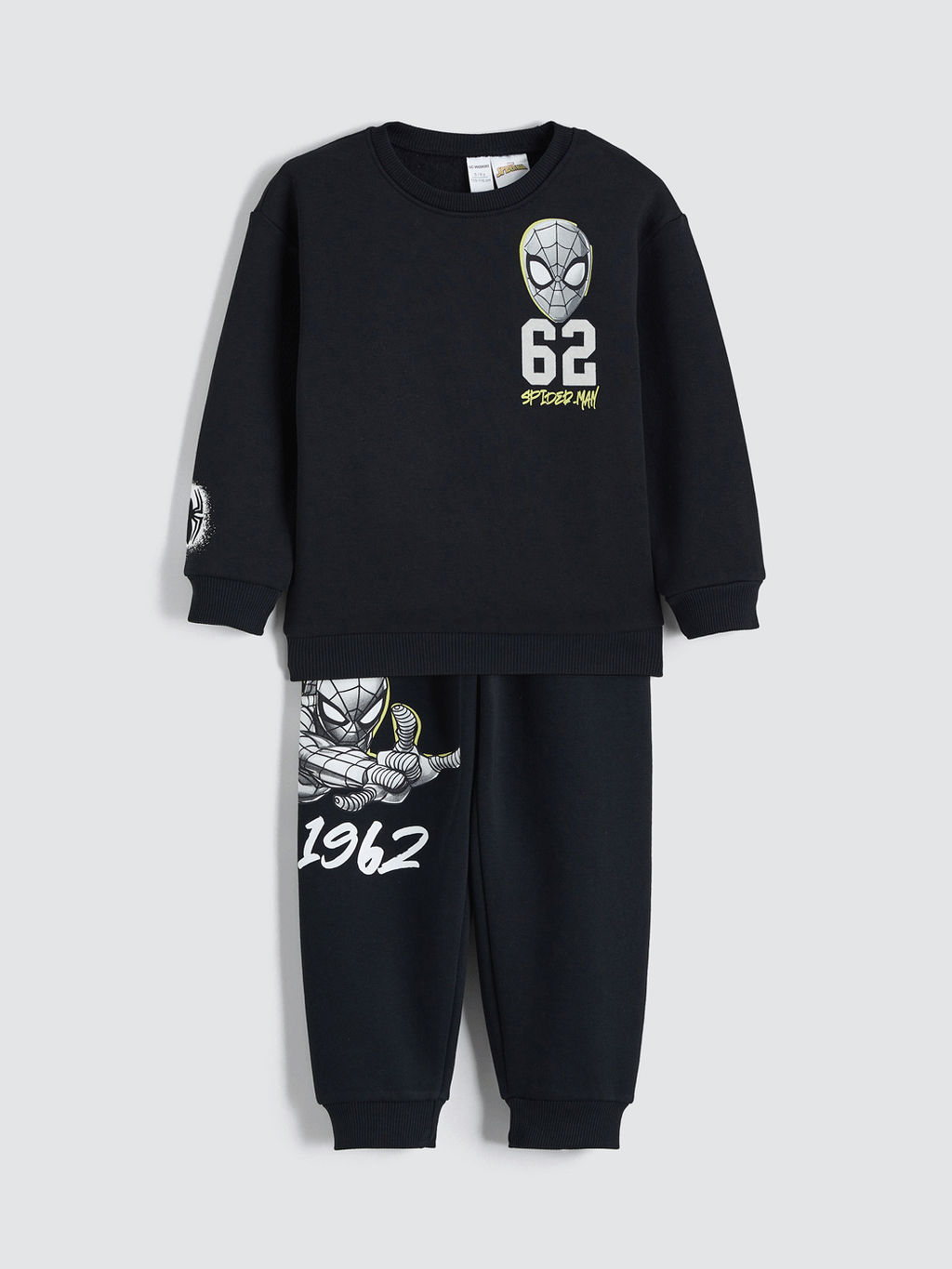 Spider-Man Bask?l? Erkek ?ocuk Sweatshirt ve E?ofman Alt