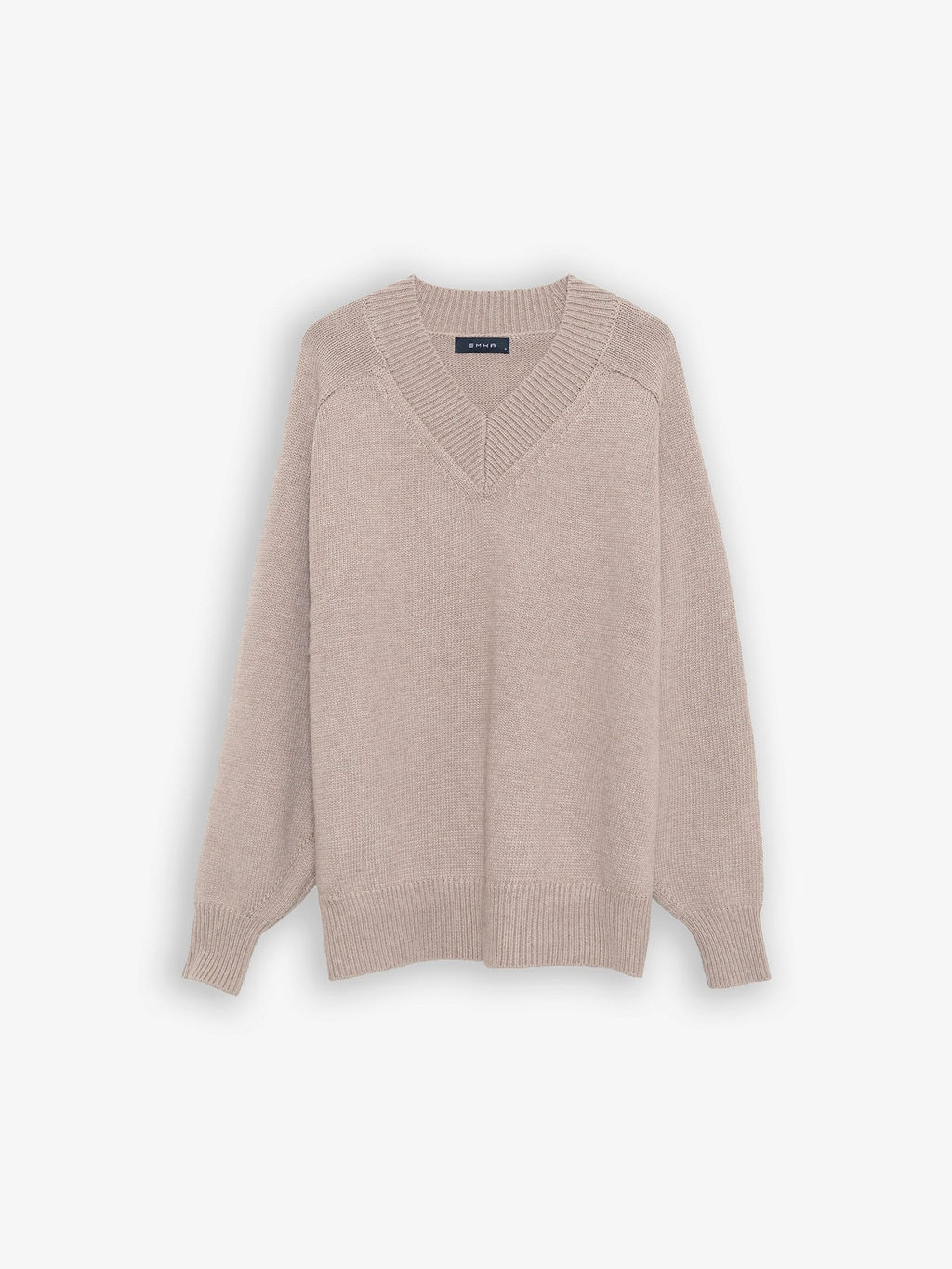 Джемпер с v-образным вырезом B2877/kaffi - Emka фото 7