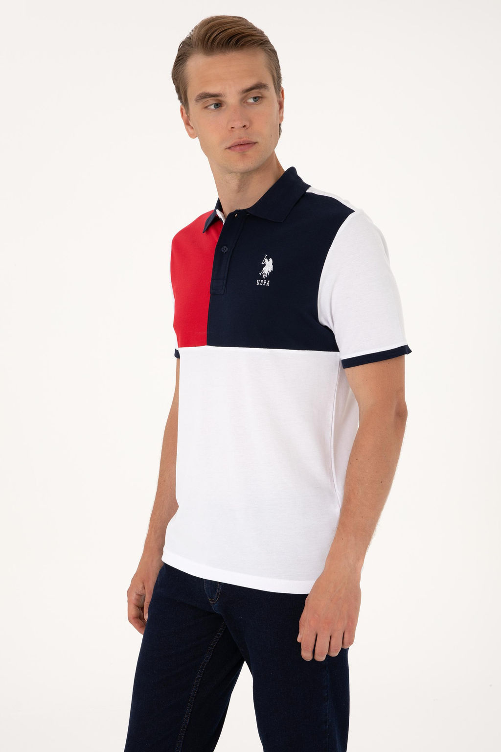 Erkek Beyaz Ti__rt - U.s. polo assn фото 3