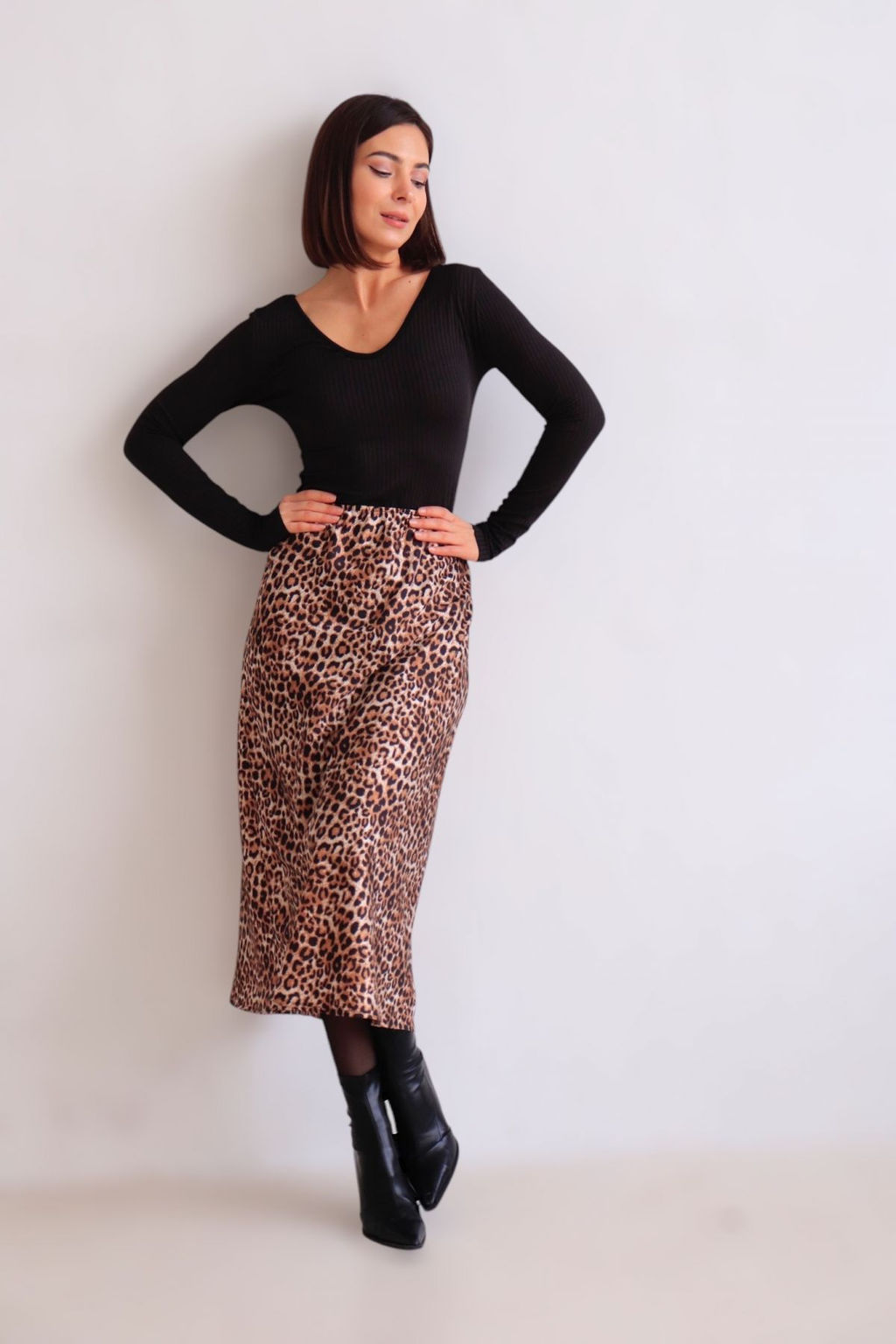 Martichelli Юбка с анималистичным принтом  фото 6