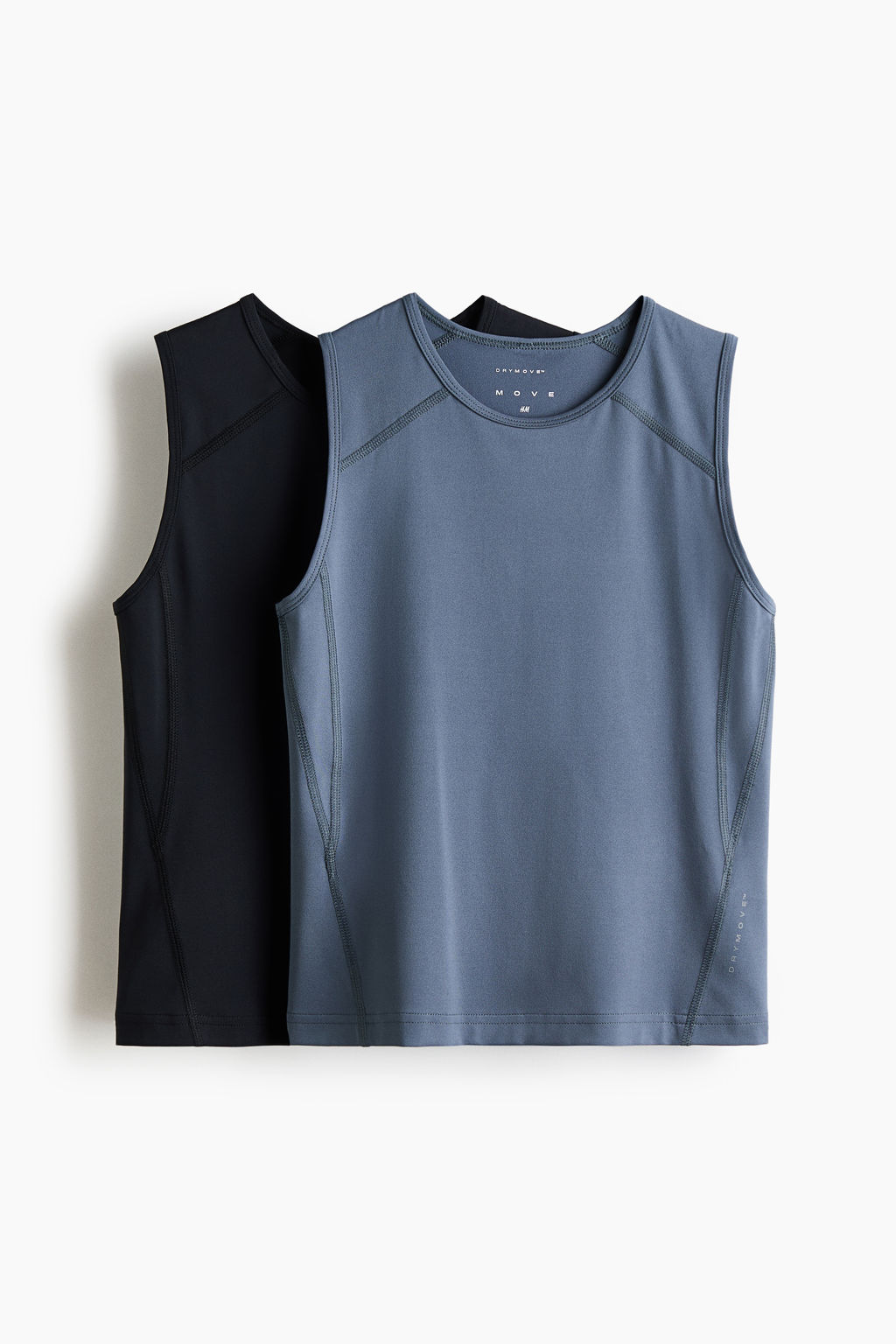 Pack 2 camisetas de deporte con DryMove Slim Fit - H&m фото 2