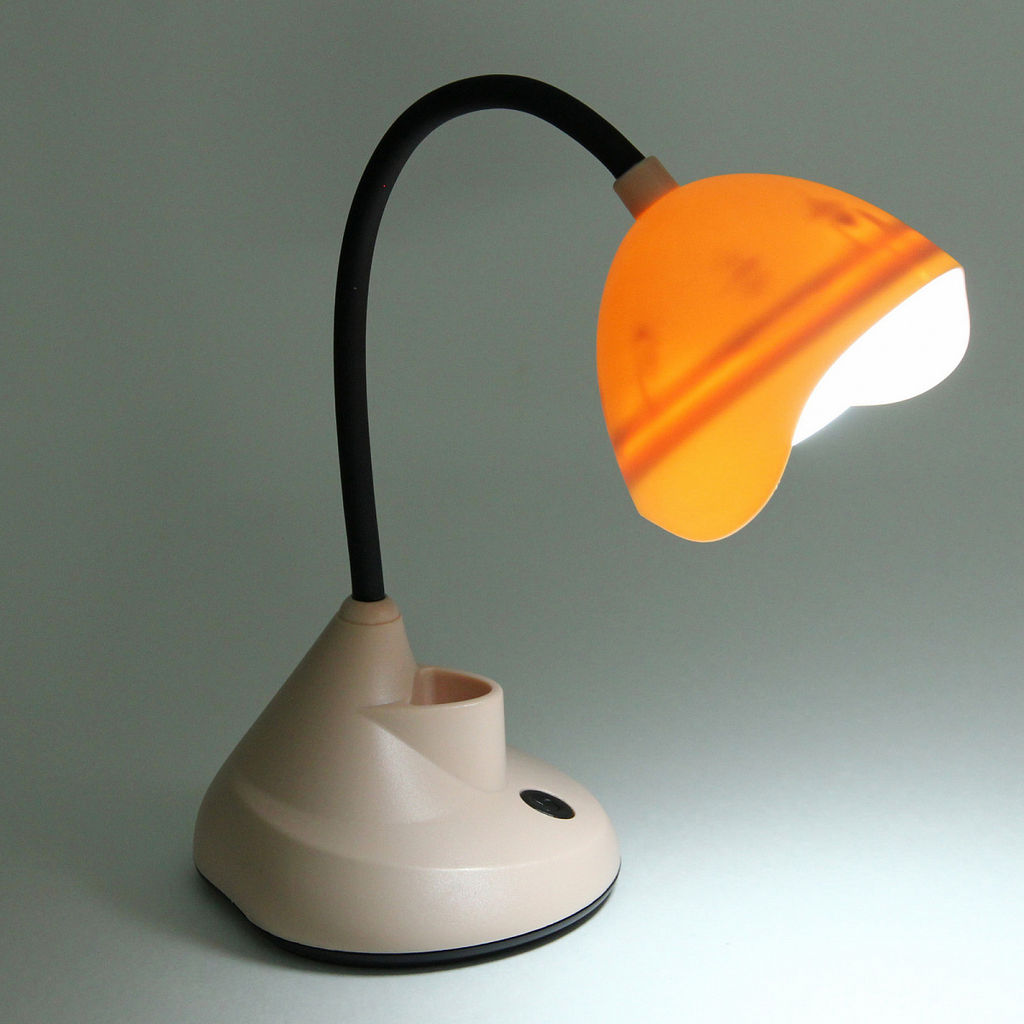 Цена за 2 шт. Настольная лампа "Sweet - Lamp" LED 10*32 см LED, USB 2W 5V, Пудровый