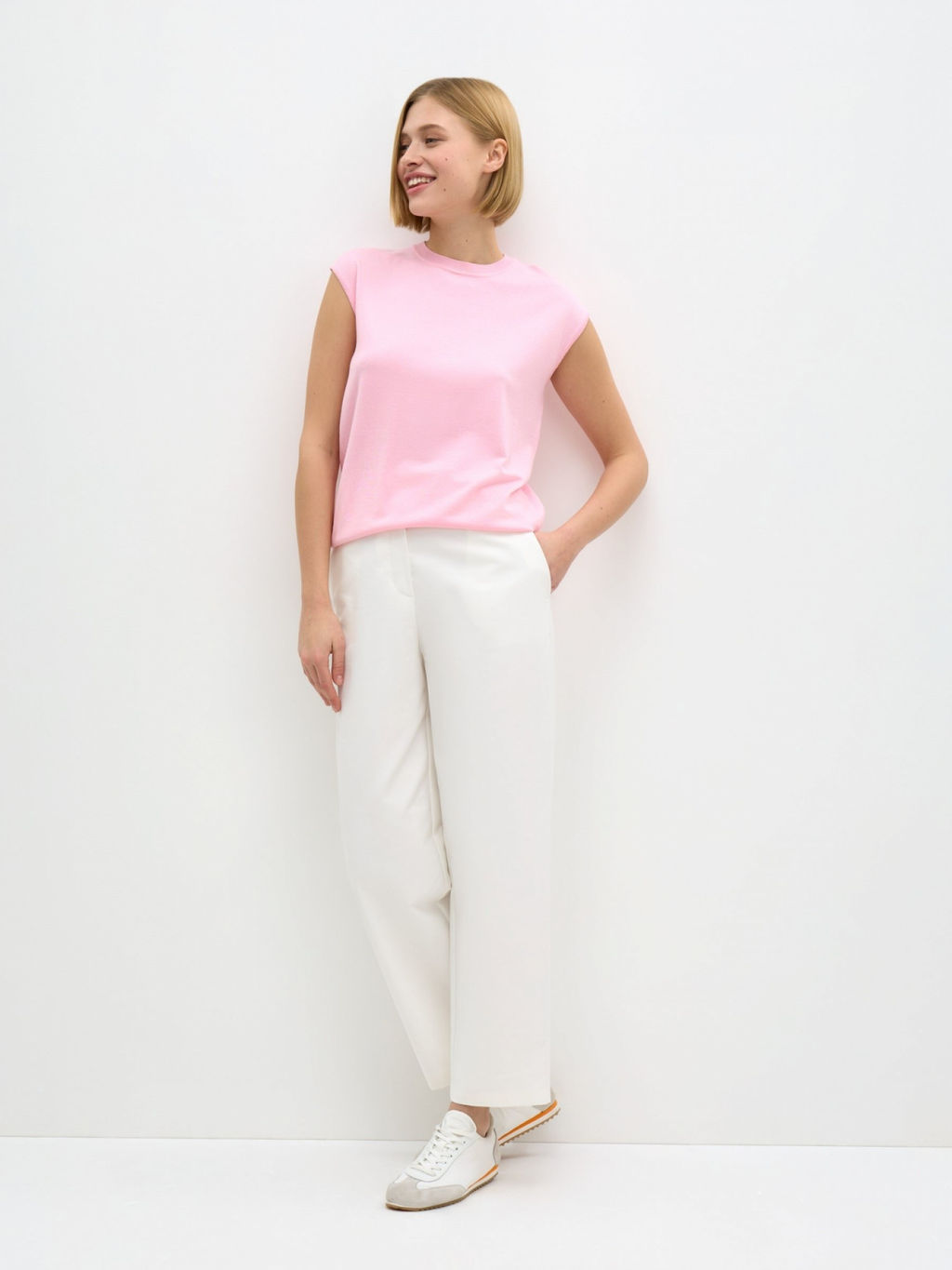 Conso/KM 240714 - pink Топ женский