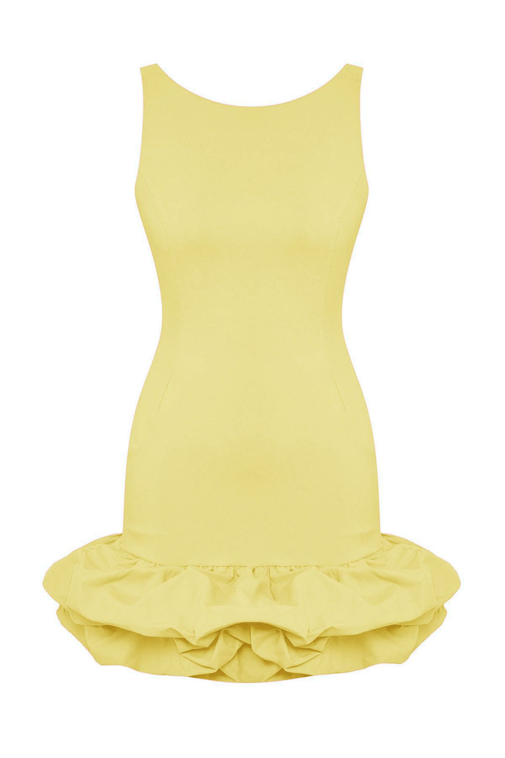 TRENDYOLMILLA Siyah Balon Etek Detayl? Ici Sort Astarl? Dokuma K?sa Elbise TPRSS25EL00059  фото 26