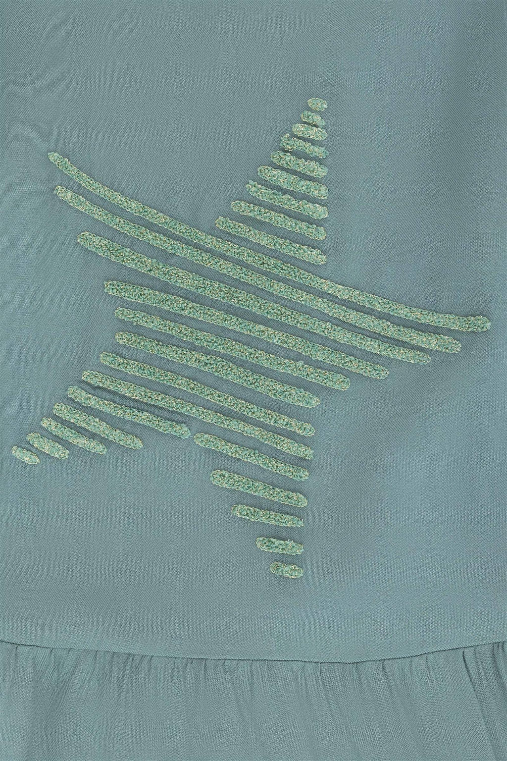 U. S. Polo Assn Мятное тканое платье с длинными рукавами для девочки - U.s. polo assn фото 3