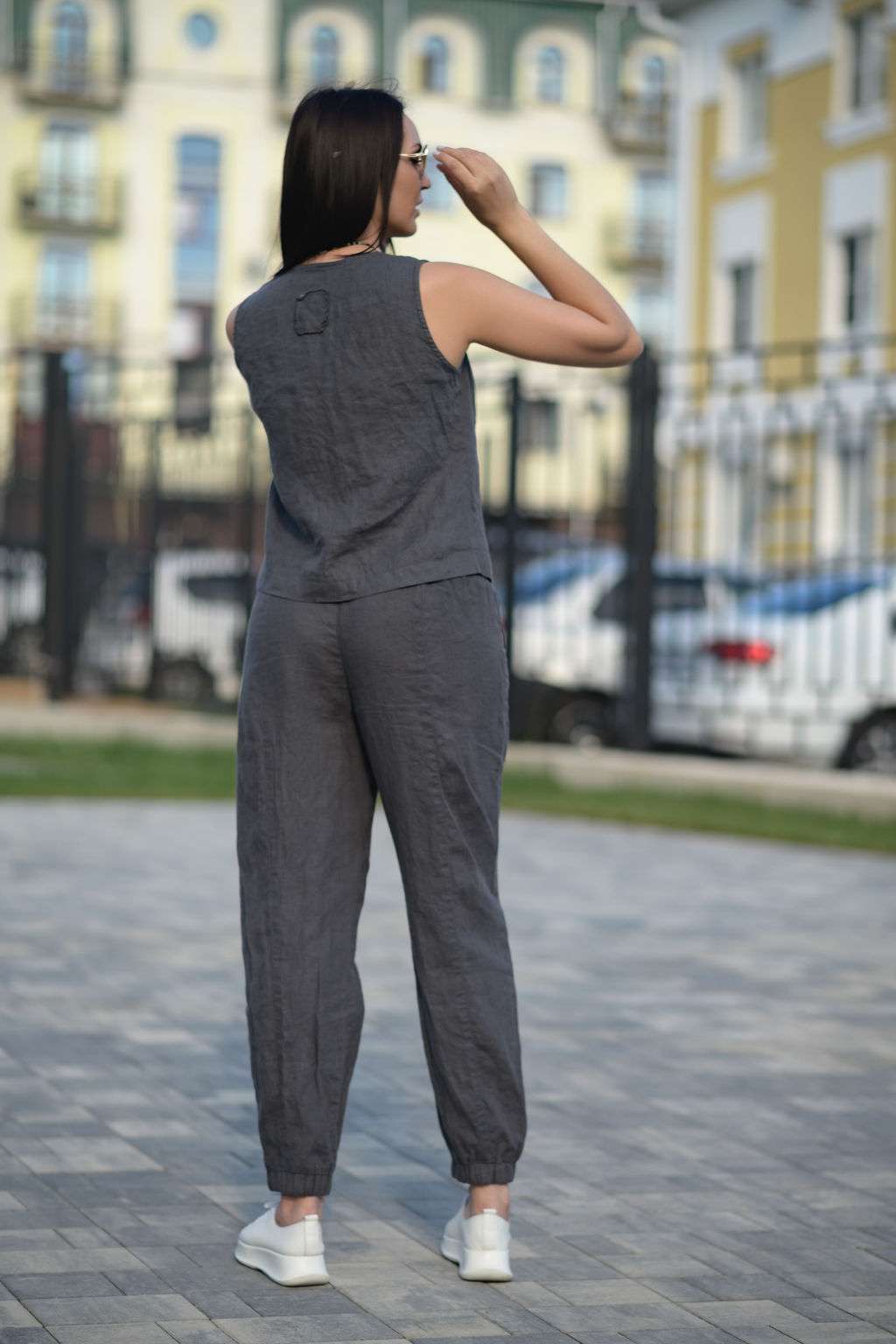 Брюки 100% лен