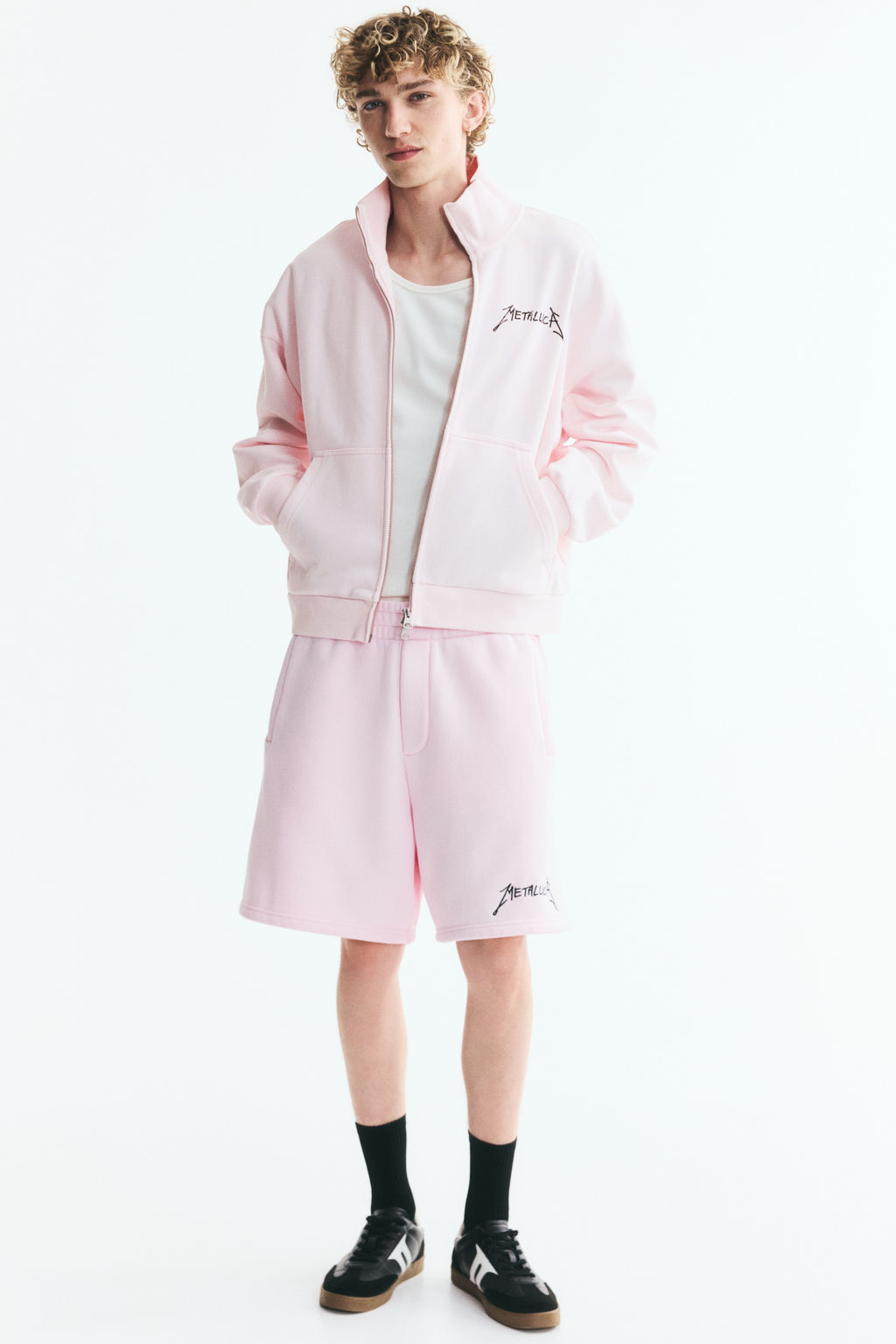 Chaqueta sudadera con estampado Oversized Fit - H&m фото 3