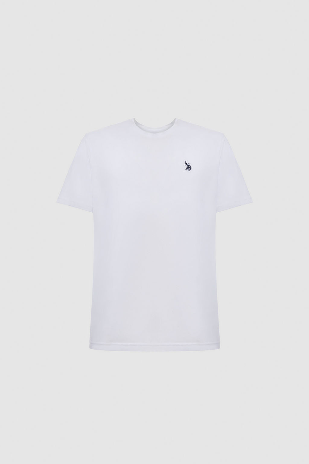 Erkek Beyaz Regular Fit Bisiklet YakaTi__rt - U.s. polo assn фото 7
