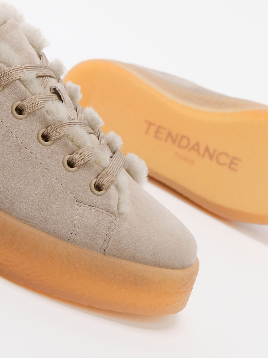 Женские кеды TENDANCE Артикул 4188567, серо-бежевый