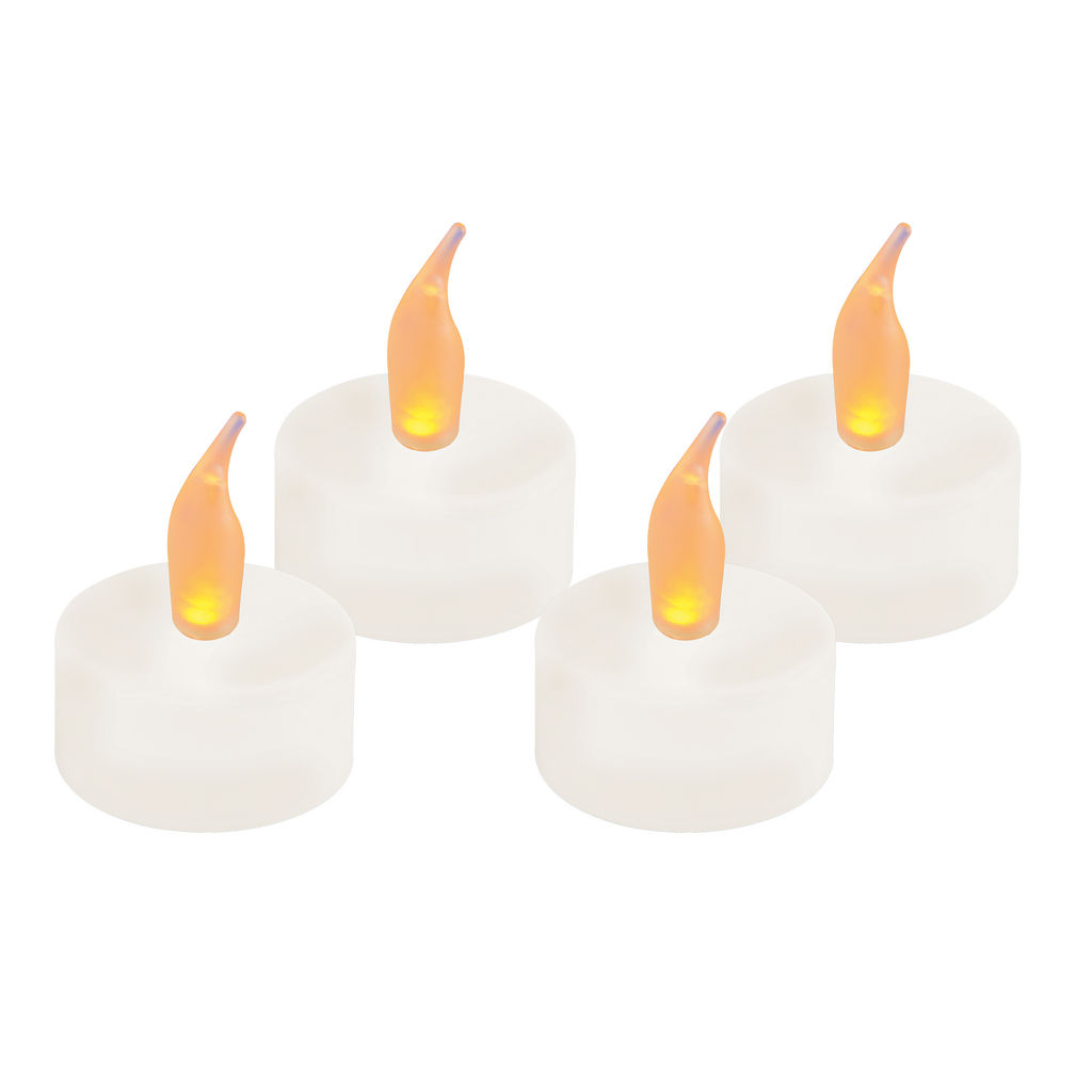 ULD-F070 WARM WHITE TEACANDLE SET4 Фигура светодиодная Свеча-таблетка на батарейках CR2032 (в/к), в составе набора из 4 штук. 1 светодиод. Теплый белый свет. TM Uniel - Volpe фото 5