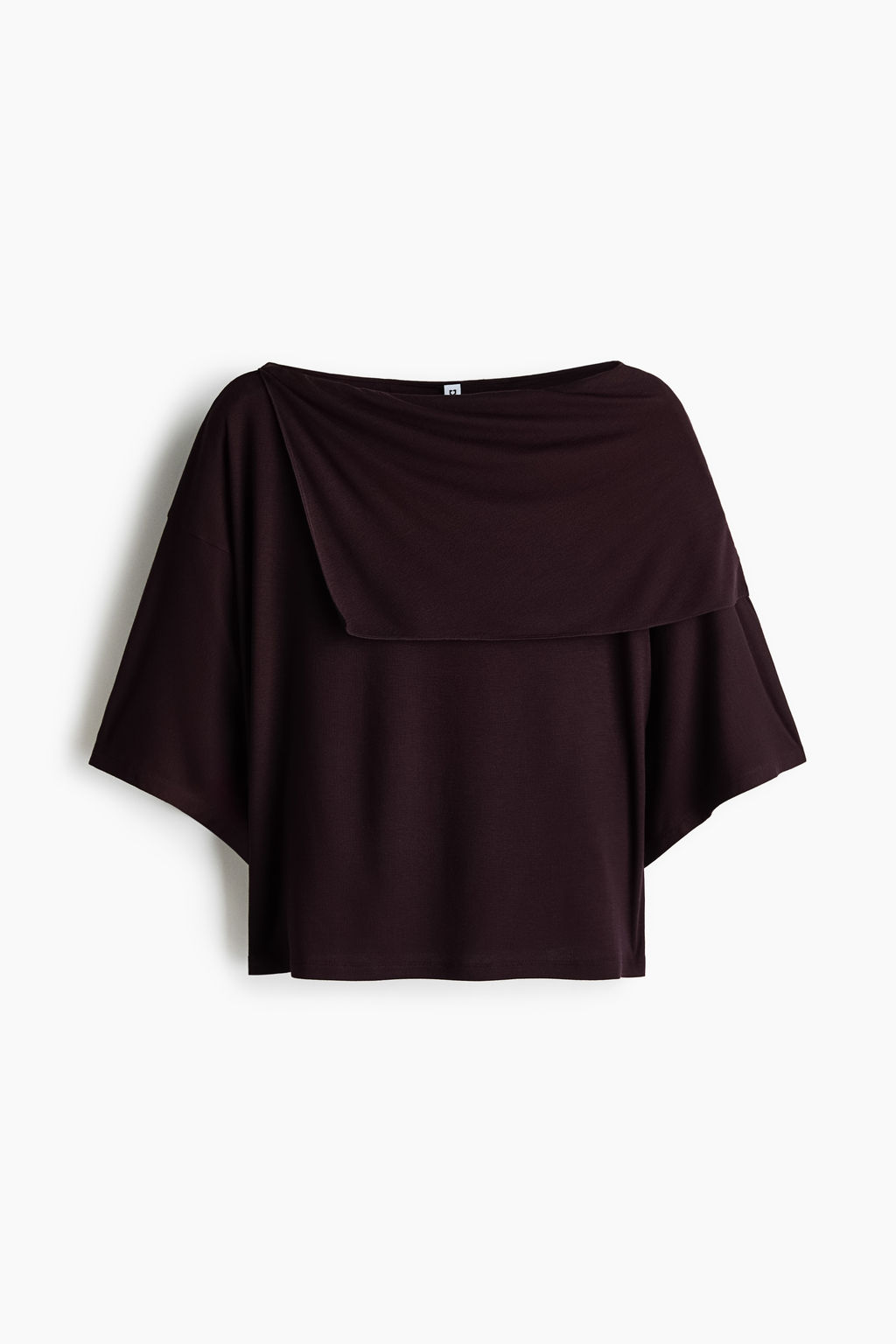 Cape-detail jersey top - H&m фото 3